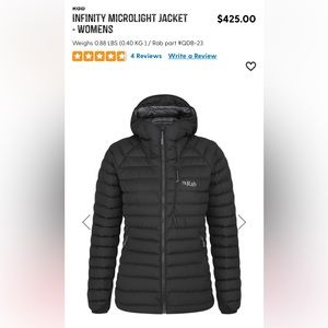 Rab Infinity Microlight Jacket